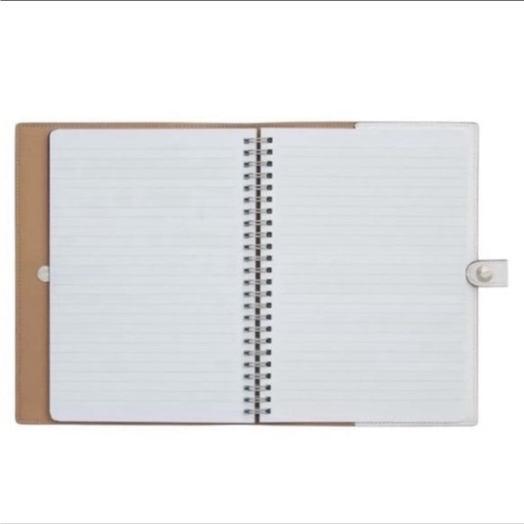 NWT 🚀 Coach LIMITED EDITION Genuine Leather Notebook • Embossed Sparkle Rocket - Picture 2 of 8